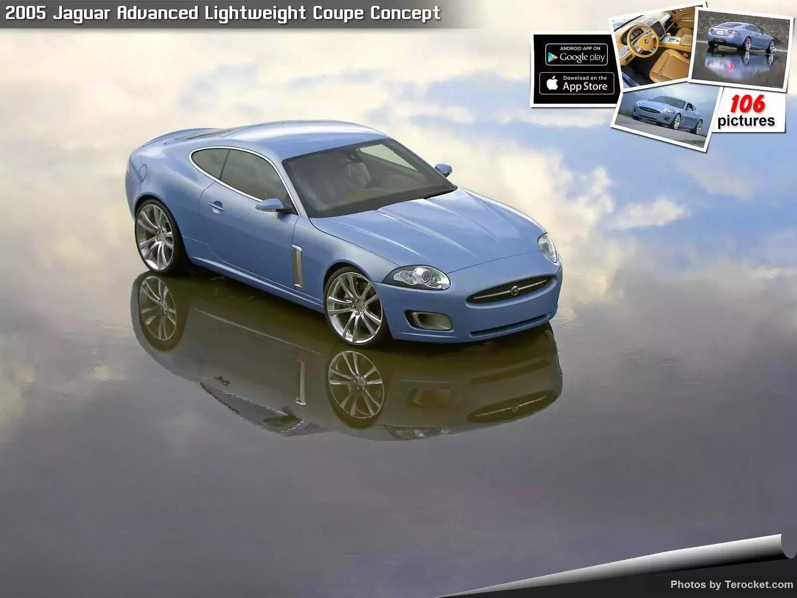 Hình ảnh xe ô tô Jaguar Advanced Lightweight Coupe Concept 2005 & nội ngoại thất