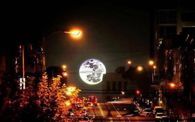 Inilah Foto-foto Super Moon di Seluruh Dunia - Lingkar 