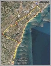 Ruta de patines 18,5 Km