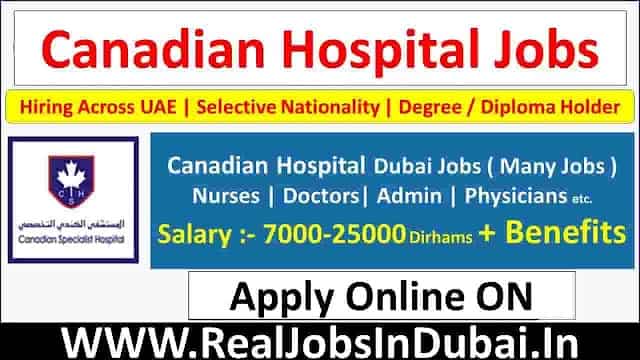 Canadian Hospital Dubai Careers Jobs