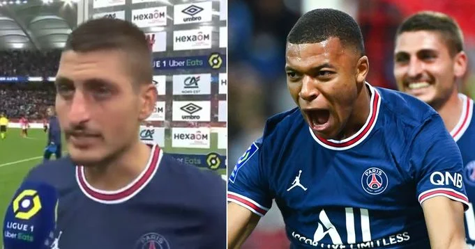 Verratti, Marquinhos make solemn plea to Kylian after Reims masterclass