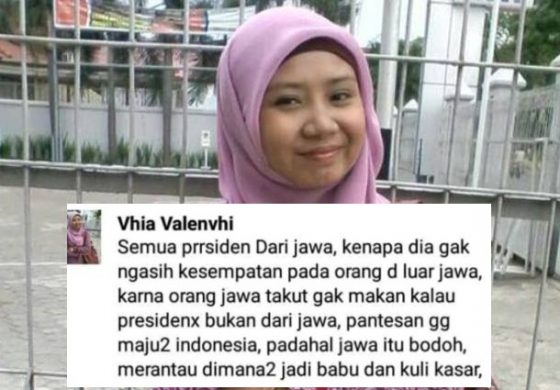 Hina Orang Jawa, Vhia Valenvhi Jadi Orang Paling Dicari di Media Sosial