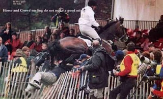 Sports Blooper Horse Accident