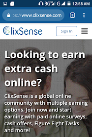 Comment faire de l'argent en ligne clicksense