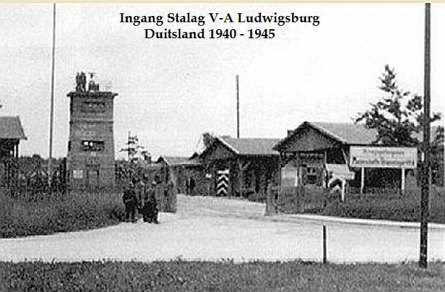 Entrée du Stalag VA Ludwigsburg