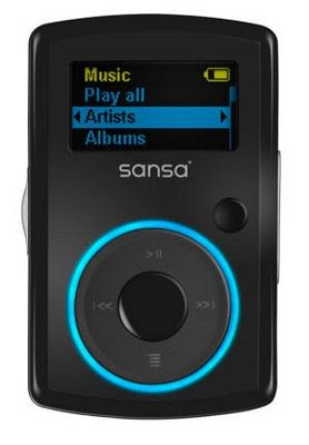 sandisk clip 2gb mp3 player