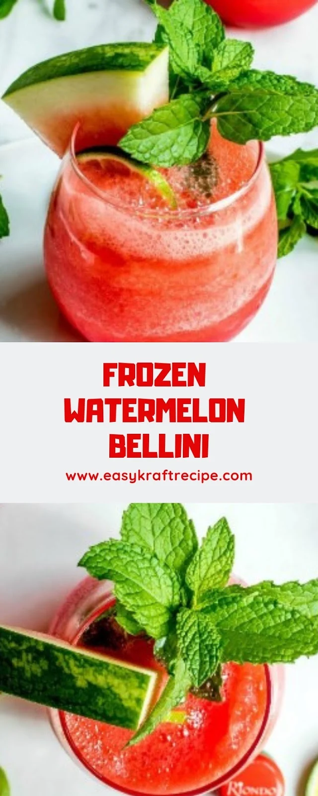 FROZEN WATERMELON BELLINI