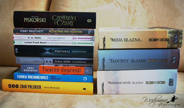 Book haul grudniowy, czyli ostatnie zakupy minionego roku | Wiedźmowa głowologia