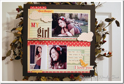 my_girl_faux_stitching_layout