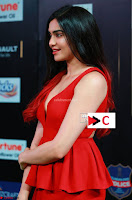 Adah Sharma in Red Deep Neck Spicy Gown ~  Exclusive 42.jpg