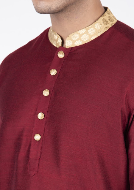 kurta pajama with collar