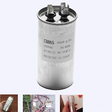 CBB65 450VAC 40uF Motor Capacitor hown - store