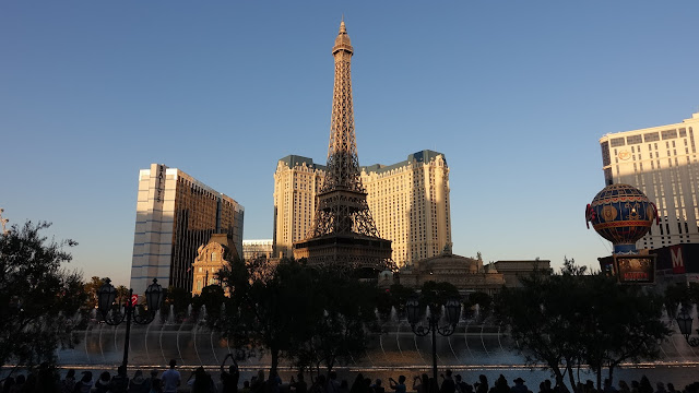 Kopie (!) van de Eiffeltoren, Las Vegas