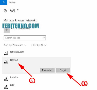  Fitur yang terdapat pada windows baik itu windows  Cara Forget Password Wifi Pada Windows 10 Terbaru