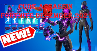 December crew pack fortnite : Cube Assassin Fortnite December 2021