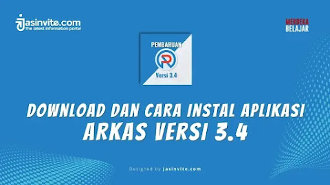 Download dan Cara Instal Aplikasi ARKAS Versi 3.4