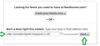 Cara membuat akun feedburner dengan mudah
