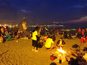 By E.V.Pita (2014) Spain, St John's Eve Fire in  midsummer solstice / Por E.V.Pita (2014) Galicia, fiesta de San Juan en el solsticio de verano