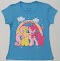 BAJU ANAK CEWEK Little ponny rainbow blue - grosir baju anak karakter