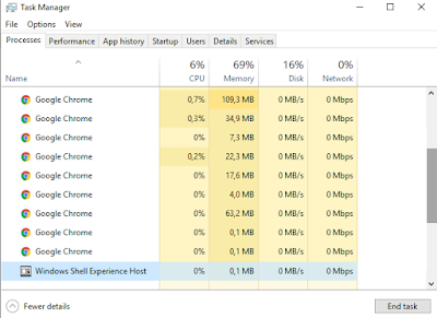 Windows Shell Experience Host