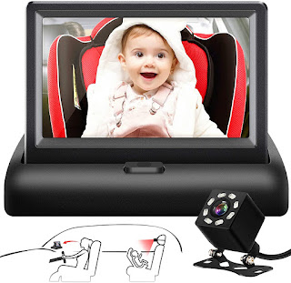 baby car mirror for cars without headrest