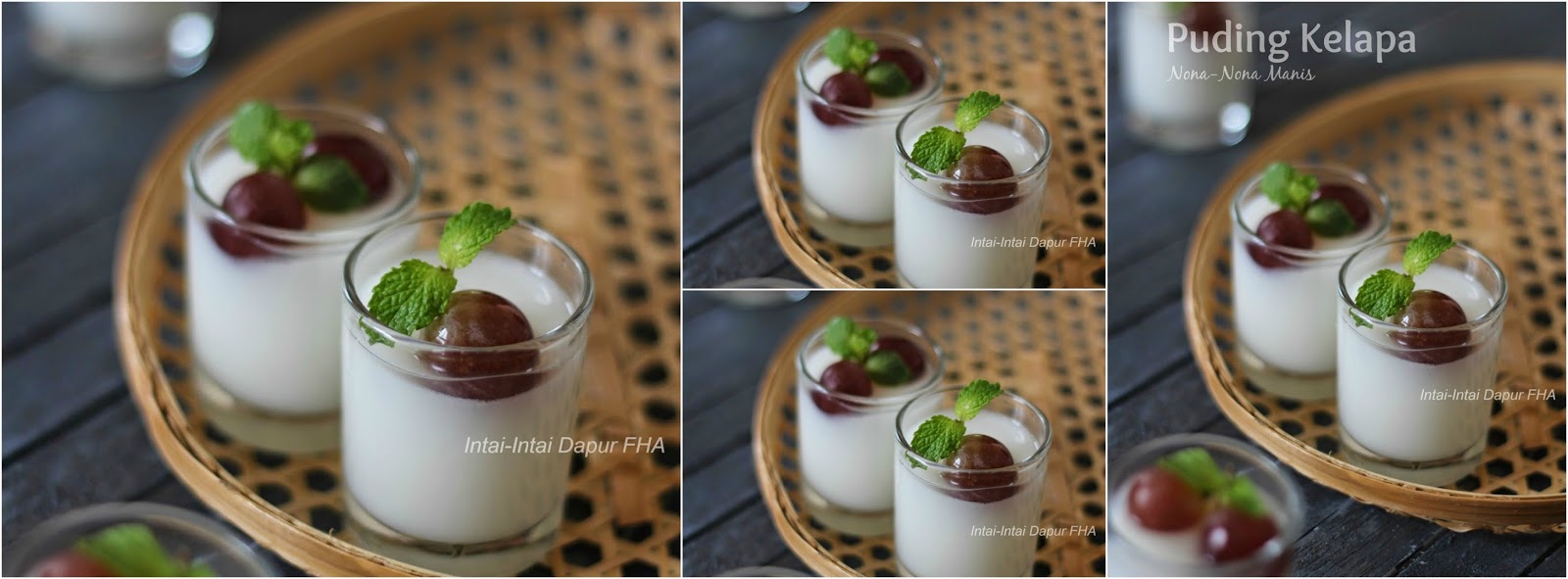 Resepi Puding kelapa Nona-nona Manis by Faudziyah Haji Ariffin