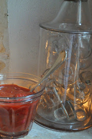 compote fraises ruhbarbe