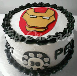 Tortas Iron Man, parte 2