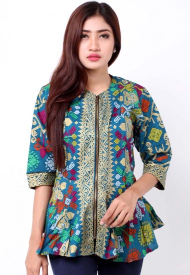 Baju Batik  Wanita Tren Kekinian  Cara Menjahit Pakaian