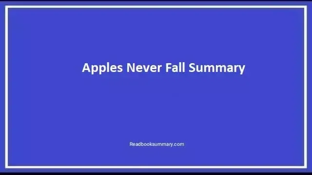 apples never fall synopsis, apples never fall summary, apple never falls ending explained, synopsis of apples never fall