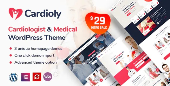 Best Cardiologist and Medical WordPress Theme