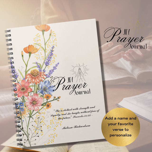 personalized prayer journal