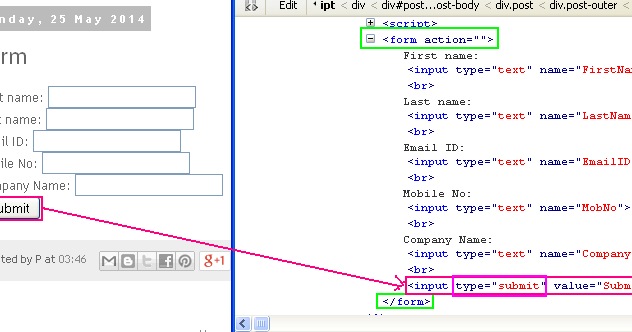 how to submit form e online