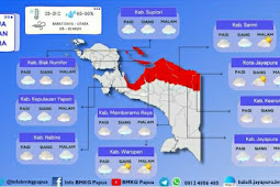 Topografi Pegunungan Papua Tingkatkan Potensi Pertumbuhan Awan Hujan Konvektif 