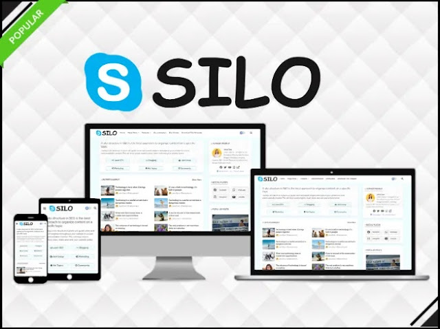 Silo Premium Blogger Template