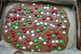 Food Lust People Love: This quick and easy Holiday Mint M&M Fudge recipe has two layers of both chocolate fudginess and holiday mint M&Ms. Change it up to add the chips or M&Ms of your choice. It's easy to make but hard to give away. You'll want to eat it all yourself.