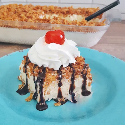 Fried Ice Cream Dessert Bars