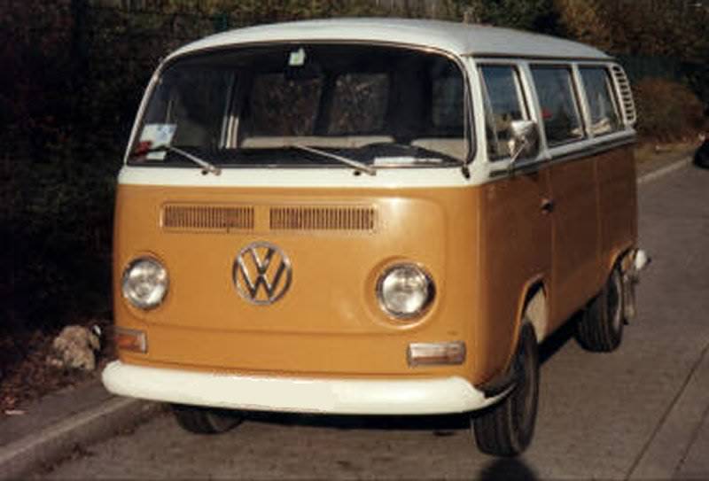  away that Anglia and replaced it with a VW Kombi Microbus instead