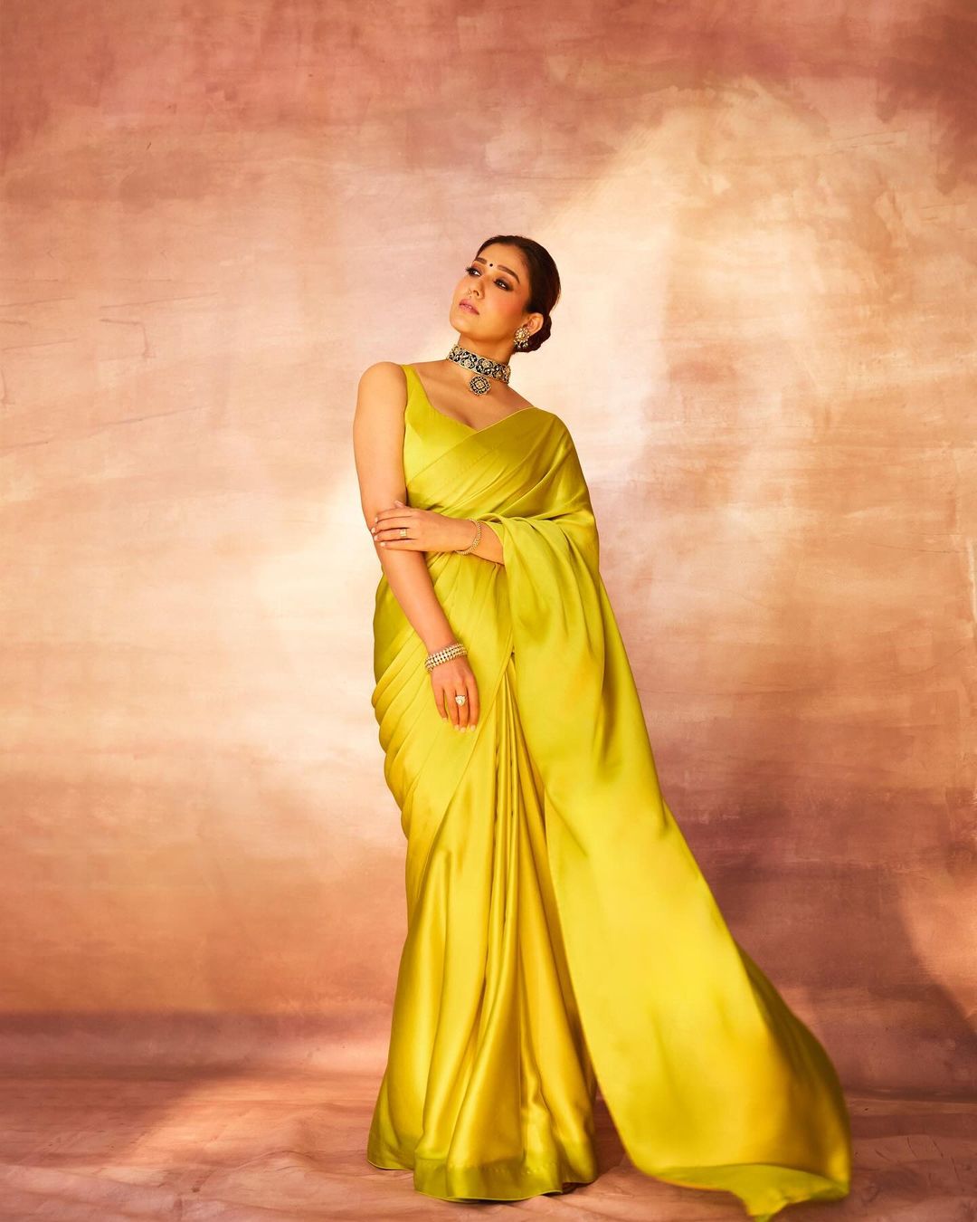 Image Of Nayanthara In Saree Look