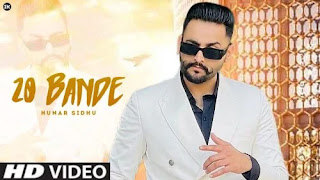 20 Bande Lyrics In English - Hunar Sidhu