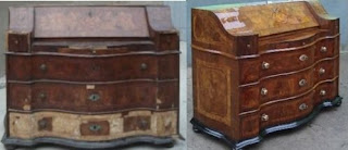 ejemplo de restauración de mueble clásico