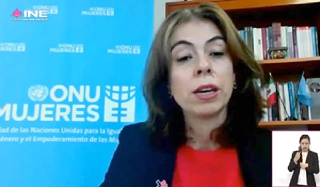representante de ONU Mujeres en México, Belén Sanz Luque
