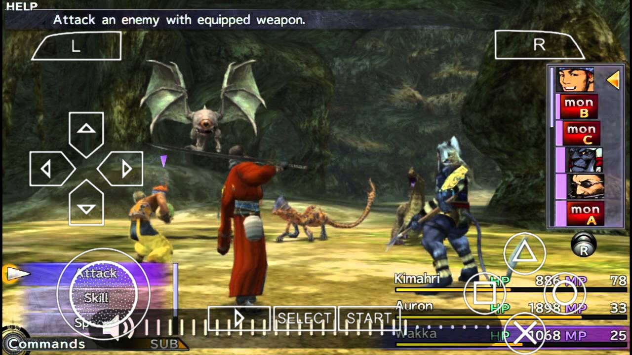 Final Fantasy X PPSSPP Highly Compressed Download