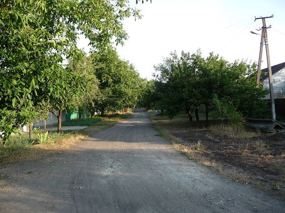 Авдеевка. Переулок Светлый