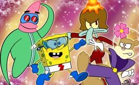 Animasi Cartoon SpongeBob SquarePants Bisnis Online dan 