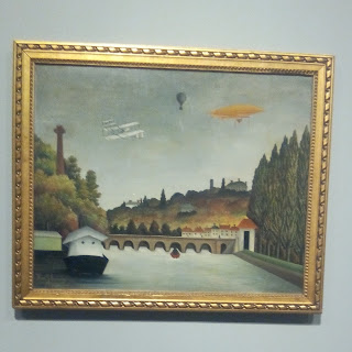 Le Douanier Rousseau, Vue du pont de Sèvres et des coteaux de Clamart, Saint-Cloud et Bellevue