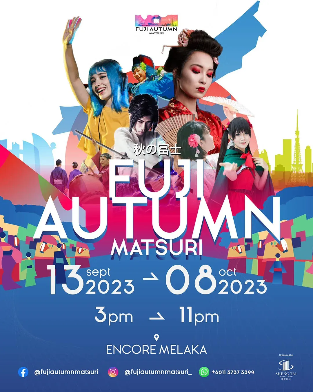 Fuji Autumn Matsuri Festival Jepun Terbesar Di Melaka