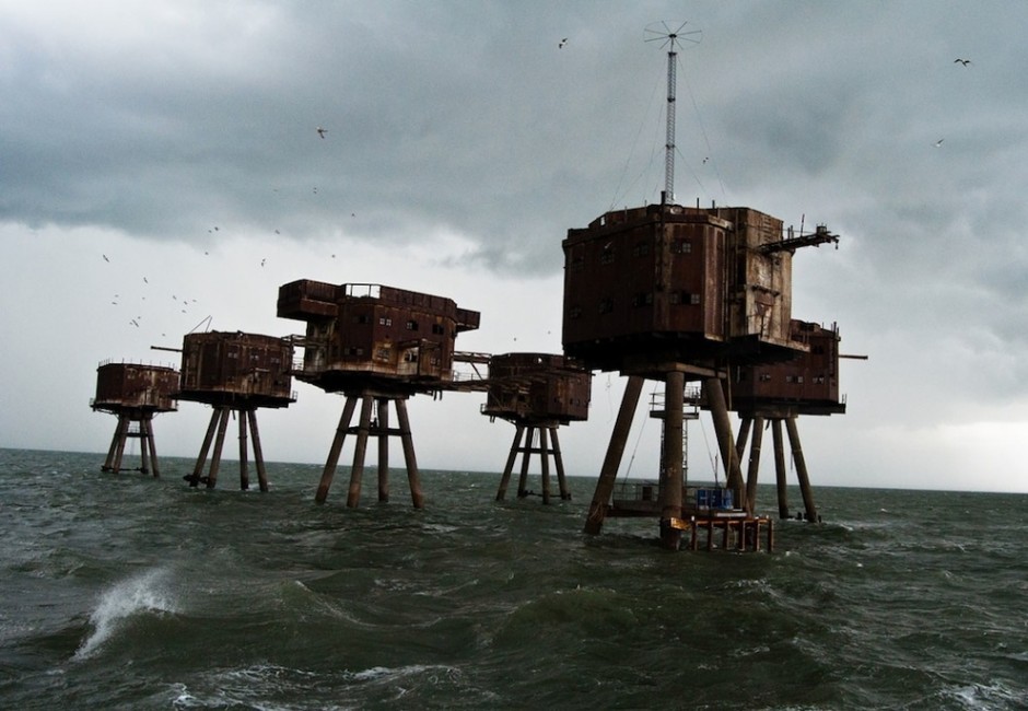 The Maunsell Sea Forts, England - 30 Abandoned Places that Look Truly Beautiful