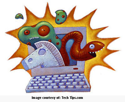 computer viruses cartoon. computer virus clipart