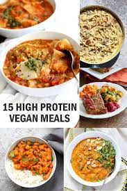 List of High Protein Meals